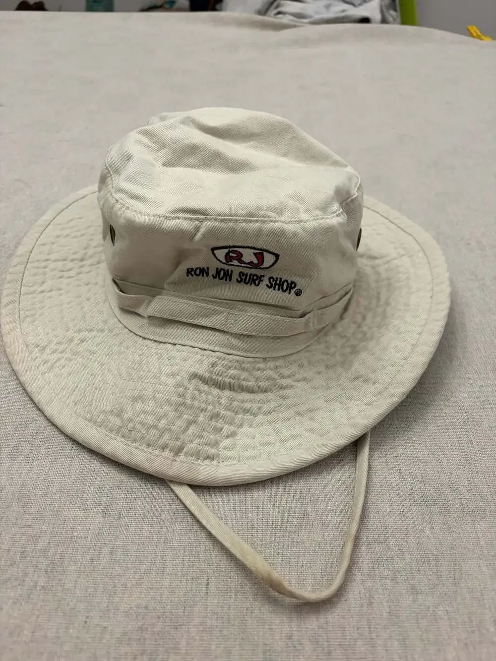 Ron Jon Surf Shop Boonie Style Bucket Hat with Chin Strap